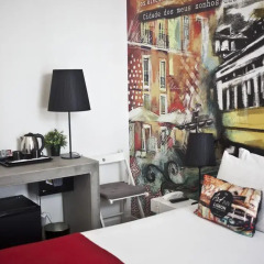 Отель The ART INN Lisbon 2* Стандартный номер с различными типами кроватей фото 8