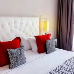 Отель Hôtel la Tour Hassan Palace 5* Улучшенный номер с различными типами кроватей фото 6