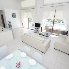 Отель Oceanview Villa 069 Кипр, Протарас - отзывы, цены и фото номеров - забронировать отель Oceanview Villa 069 онлайн в номере фото 2