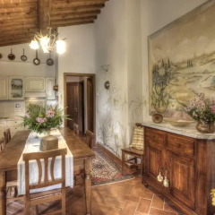 Отель Villaggio Paradiso casa vacanze Монтеварчи интерьер отеля