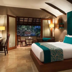 Отель White Rose Kuta Resort, Villas & Spa 4* Номер Делюкс с различными типами кроватей фото 3