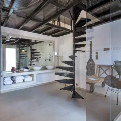 Art Hotel Santorini фитнесс-зал