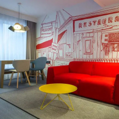 Отель Radisson RED Brussels 4* Люкс с разными типами кроватей фото 6