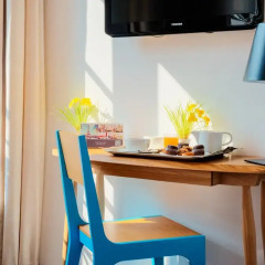 Отель Hôtel George - Astotel в номере