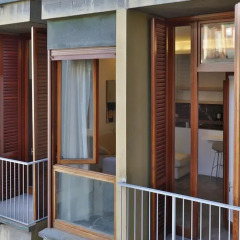 Отель MyFlorenceHoliday Santa Croce Апартаменты с различными типами кроватей фото 11