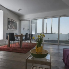 Отель Penthouse Stephansplatz Люкс с различными типами кроватей фото 20