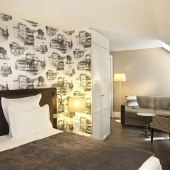 Hotel La Villa Saint Germain Des Prés 4* Улучшенный номер с различными типами кроватей фото 3