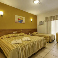 Отель Plaza Ecoresort Capivari Стандартный номер с различными типами кроватей