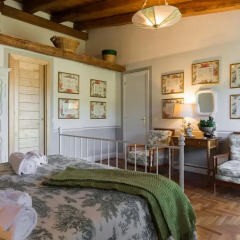 Отель La Locanda Di Borghetto Стандартный номер с различными типами кроватей фото 4