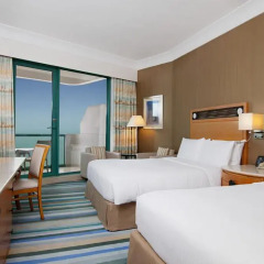Отель Hilton Dubai Jumeirah 5* Представительский номер с различными типами кроватей фото 3