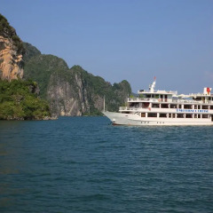 Отель Halong Silversea Cruise 3* Номер категории Премиум с различными типами кроватей фото 4