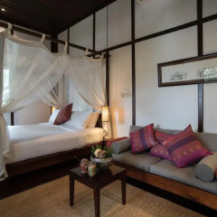 Отель 3 Nagas Luang Prabang MGallery by Sofitel 3* Номер Делюкс с двуспальной кроватью фото 2