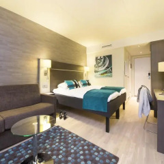 Отель Scandic Victoria 4* Стандартный семейный номер с двуспальной кроватью