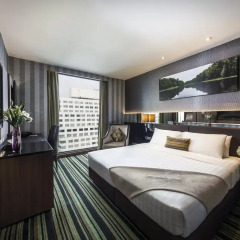 Отель The Continent Bangkok by Compass Hospitality 4* Стандартный номер с различными типами кроватей фото 2