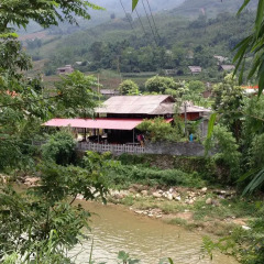 Отель Muong Hoa Homestay балкон