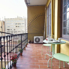 Отель Plaza Catalunya Guest House балкон