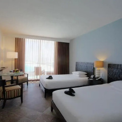 Отель Reflect Krystal Grand Cancun Улучшенный номер с разными типами кроватей фото 3