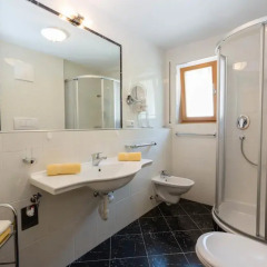 Отель Residence Weisskugel Langtaufers Südtirol Горнолыжный курорт Ортлер ванная