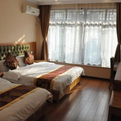 Chengdu Holly Hostel Стандартный номер с 2 отдельными кроватями фото 8