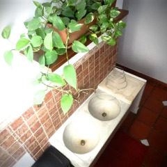 Отель Kasa Katia Eco Guest House Испания, Валенсия - отзывы, цены и фото номеров - забронировать отель Kasa Katia Eco Guest House онлайн ванная