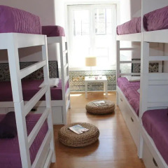 Lost Inn Lisbon Hostel Кровать в общем номере фото 8