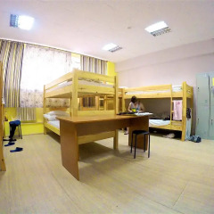 Hello Hostel Кровать в общем номере фото 18
