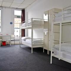 Check In Hostel Berlin Кровать в общем номере с двухъярусной кроватью фото 12