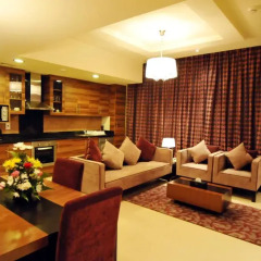 Dunes Hotel Apartments Oud Metha 4* Студия с двуспальной кроватью фото 4
