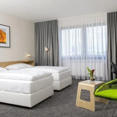 Отель Tryp by Wyndham Frankfurt 3* Номер Бизнес с различными типами кроватей фото 5