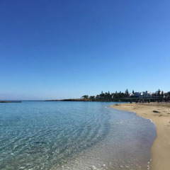 Отель Palm Village Villas Кипр, Протарас - отзывы, цены и фото номеров - забронировать отель Palm Village Villas онлайн пляж
