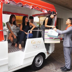 Отель Grand President Bangkok городской автобус
