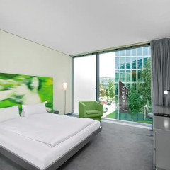 Отель INNSIDE by Meliá München Parkstadt Schwabing 4* Стандартный номер разные типы кроватей фото 5