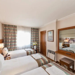 Отель BEKDAS DELUXE 4* Стандартный семейный номер с двуспальной кроватью фото 12