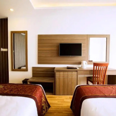 Euro Star Hotel 3* Номер Делюкс с различными типами кроватей фото 13