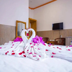 Отель Hanh Ngoc Bungalow 2* Стандартный номер с 2 отдельными кроватями фото 5