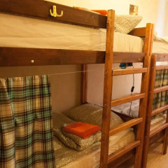 Moscow Home Hostel Tulskaya Кровати в общем номере с двухъярусными кроватями