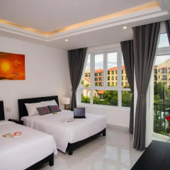 Отель Flamingo Villa Hoi An 2* Стандартный номер с различными типами кроватей фото 13
