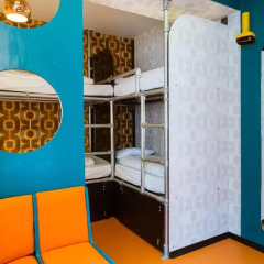 Copenhagen Downtown Hostel Кровать в общем номере фото 8