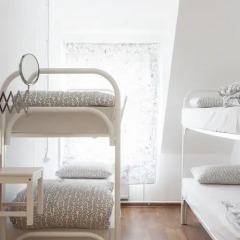 Hostel Peter and the Wolf Кровать в мужском общем номере с двухъярусными кроватями фото 9