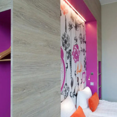 Отель Motel L Hammarby Sjöstad 3* Стандартный семейный номер с двуспальной кроватью