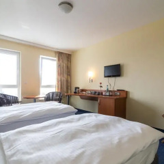 Отель Schone Aussicht 3* Стандартный номер с различными типами кроватей фото 5