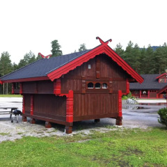 Отель Bø Camping og Hytter Стандартный номер с различными типами кроватей фото 4