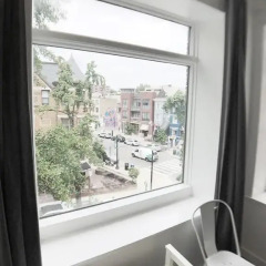 HighRoad Hostel DC Стандартный номер с различными типами кроватей (общая ванная комната) фото 13