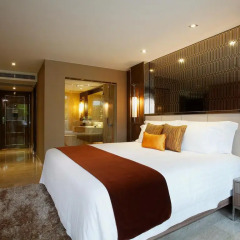 Отель Centara Grand Phratamnak Pattaya 5* Номер Делюкс с различными типами кроватей фото 4