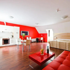Отель Aparthotel Autosole Riga 4* Студия Делюкс фото 4