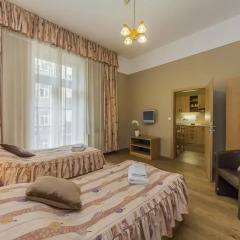 Отель Aparthotel Lublanka 3* Апартаменты с различными типами кроватей фото 13