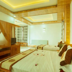 Отель Riverside Plum Garden Homestay 2* Номер Делюкс с различными типами кроватей фото 6