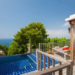 Отель Cape Shark Pool Villas 4* Студия с различными типами кроватей фото 11