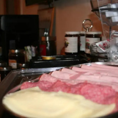 Отель Frühstückspension Mokina питание