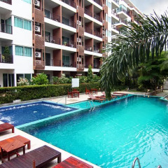 Отель Diamond Suite 2BR Apt in Thappraya Паттайя бассейн фото 3